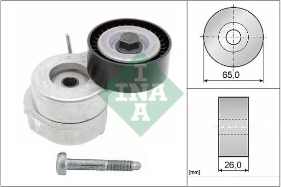 534007010-alternatör gergi rulmanı kütükl doblo-palıo-albea-fıorıno-nemo-bıpper-punto-ford ka 1.3mtj ına 1611424180/ 51821652/ 46819146 resmi