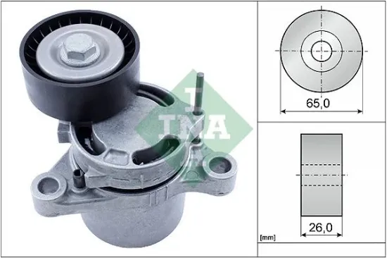 Kayıs gergı rulmanı bmw b47 f20 f21 f22 f23 f30 f31 f34 f32 f33 f36 f10 f11 g30 g31 g11 g12 f25 g01 ına 11287619248 resmi