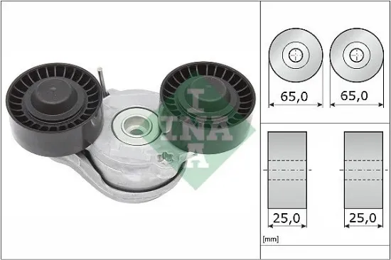 Kayıs gergı rulmanı land rover dıscovery l550 l462 range rover l538 l551 l494 l560 . Jaguar e-pace x ına lr071712 resmi