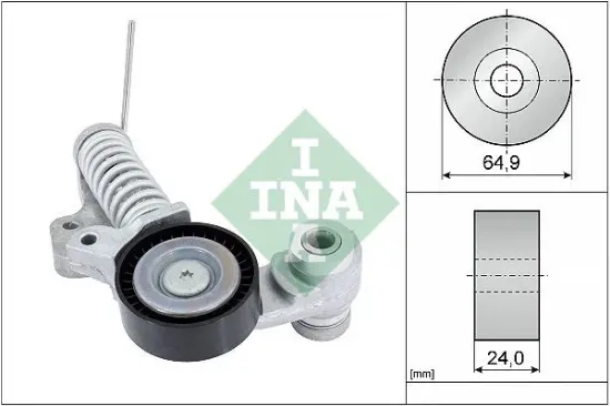 Alternatör gergi rulmanı volvo s60 ıı 15 s80 ıı s90 ıı 15 v40 v60 v70 v90 xc40 xc60 xc70 xc90 ıı15 t ına 31316097/ 31339830/ 31460372/ 32249369 resmi