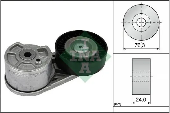 Alternatör kayış gergisi komple transıt v-363 20 2.0 ecooblue hg9q6a228sa/ 2320426 resmi