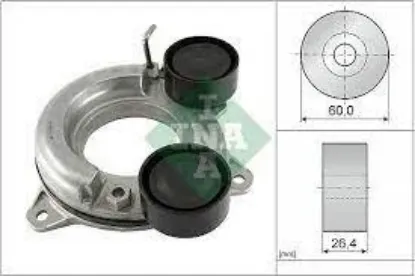 Alternator gergı ve rulmanı duster ıı 19 koleos ıı 20 clıo v 19 captur ıı 20 megane ıv 15 talısman 1 ına 117507541r/ 1175000q2l resmi