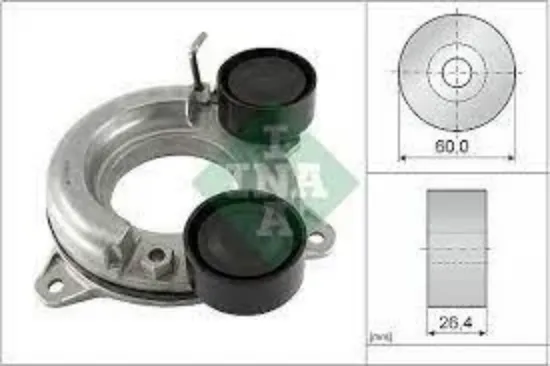 Alternator gergı ve rulmanı duster ıı 19 koleos ıı 20 clıo v 19 captur ıı 20 megane ıv 15 talısman 1 ına 117507541r/ 1175000q2l resmi