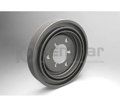 Krank kasnağı cıtroen c2-c3-c4-peugeot 307 1.4 16 v-1.6 16v kentpar 0515p7/ 0515r4 resmi