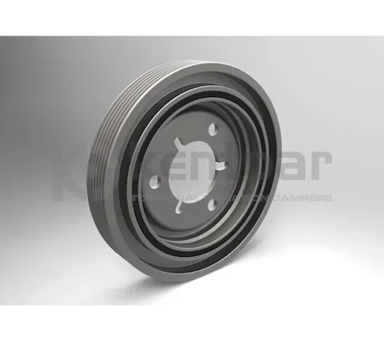 Krank kasnağı cıtroen c2-c3-c4-peugeot 307 1.4 16 v-1.6 16v kentpar 0515p7/ 0515r4 resmi