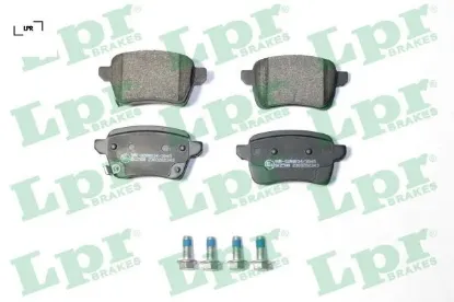 Arka fren balatası opel corsa e 14>19 adam 14>19 15 jant rpo j67 fıat egea 16> 500l 13> 264mm lpr 95517078/ 1605285/ 77367914/ 77366595 resmi