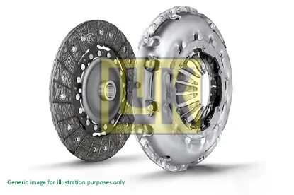 Debriyaj seti baskı disk twıngo ıı 07 clıo ııı 05 modus 04 1.2 16v d4f luk 7701478637/ 7701477877/ 8200685283 resmi