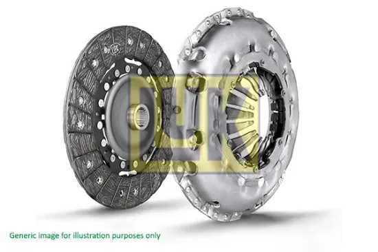 Debriyaj seti baskı disk twıngo ıı 07 clıo ııı 05 modus 04 1.2 16v d4f luk 7701478637/ 7701477877/ 8200685283 resmi