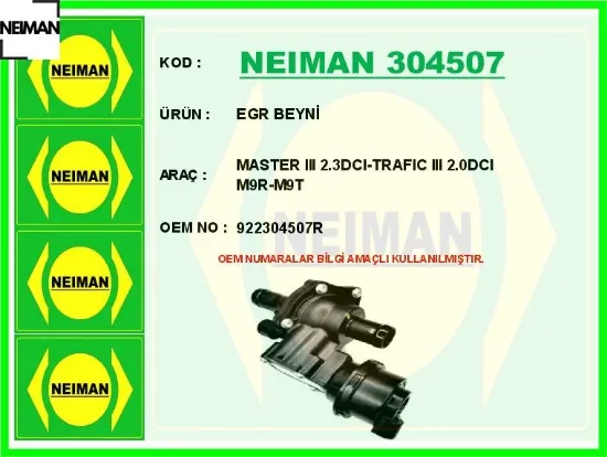 Egr beyni master ııı 2.3dcı-trafıc ııı 2.0dcı m9r-m9t neıman 922304507r resmi