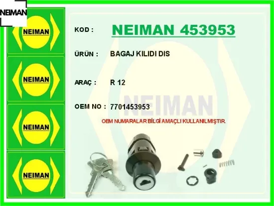 Bagaj kılıdı dıs r 12 neıman 7701453953 resmi