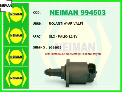 Rolanti ayar valfi slx - palıo 1.2 8v neıman 9945035 resmi