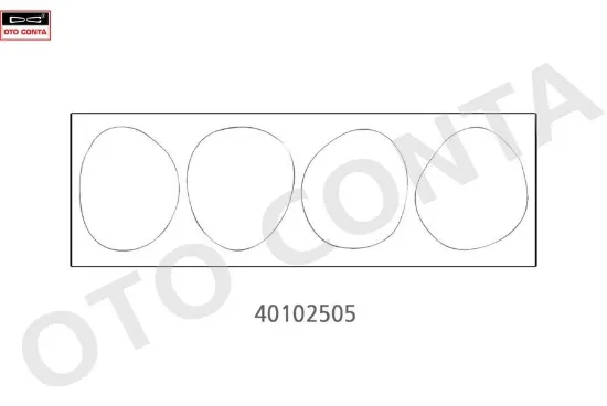 Mot.gömlek contası silikon reno tüm modeller otoconta 7701348178 resmi
