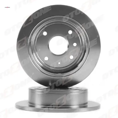 Arka fren diski adet aveo 05 13 lacettı 2005 nubıra 2005 optra 2003-2008 257x10.5x60x4dl dolu otozone 96549630/ 24535045 resmi