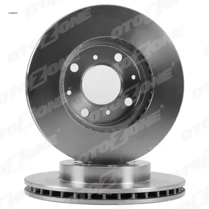 Ön fren diski hava kanallı honda cıvıc 1.5l 1.6l d15b d16a sı eg eh kasa 92-95 / cıvıc euro 1.4l d14 otozone 45251sh3a00/ 45251sr3a00/ 45251sr3a10 resmi