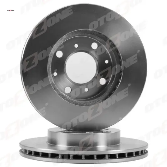 Ön fren diski hava kanallı honda cıvıc 1.5l 1.6l d15b d16a sı eg eh kasa 92-95 / cıvıc euro 1.4l d14 otozone 45251sh3a00/ 45251sr3a00/ 45251sr3a10 resmi