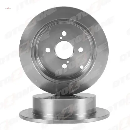 Arka fren disk aynası adet corolla 1.4/1.6 vvti-1.8 vvtli 02- 1.8 vvtli 05- 258x9x4dl dolu otozone 4243102070/ 4243102071 resmi