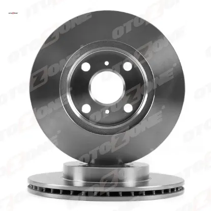 Fren dısk on hava kanallı 255-4 toyota yarıs 02/10 1.3-1.4 d4d otozone 435120d050 resmi