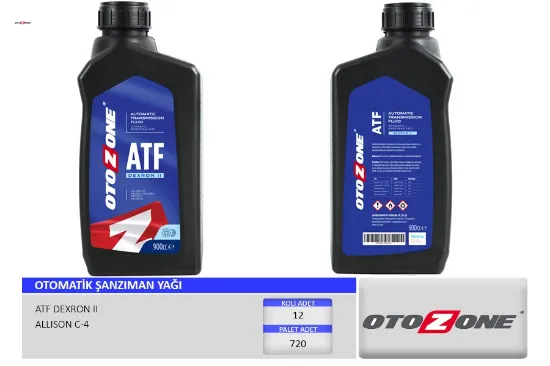 Otomatik şanzıman yağı atf ıı 900cc dexron ıı kırmızı otozone aft/ 93165290 resmi