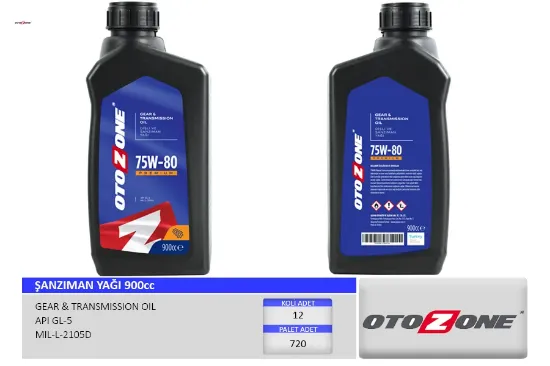 Şanzıman yağı 75w-80 900cc otozone  CYAG0740 resmi