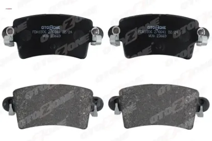 Arka fren balatası renault master ıı 01 06 opel movano a 01 06 otozone 7701206763/ 4403467/ 7485114491 resmi