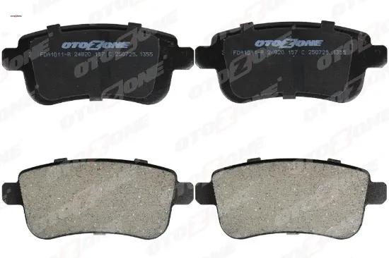 Arka fren balatası fluence 09> megane ııı 09> megane ıv 15> scenıc ııı 09> clıo v 19> captur ıı 20> otozone 440603558r/ 440604694r/ 440601416r resmi