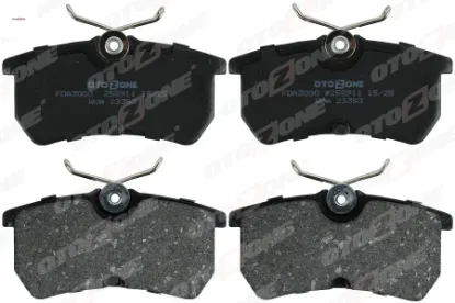 Arka fren balatası focus ı 98 04 fıesta vı 17 gdb1354 otozone c1bc2m008ac/ 98ab2m008ba/ 98ax2m008bb resmi