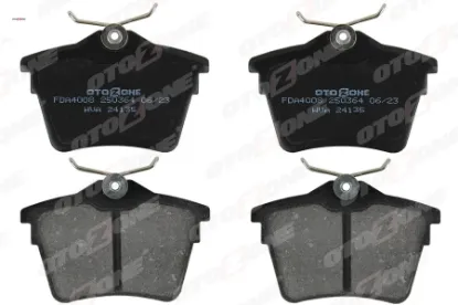 Arka fren balatası peugeot p407 1.6 hdı 1.8-2.0 04 607 00 cıtroen c5 08 otozone 4254.91/ 4252.79/ 4253.26/ 4254.04 resmi