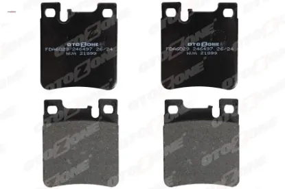 Fren balatası arka mercedes w203 c208 w124 w210 w140 otozone a0034204920 resmi