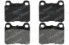 Fren balatası arka mercedes w201 w202 c124 w124 c124 otozone a0004209820 resmi