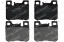 Fren balatası arka mercedes w202 w124 otozone a0024200120 resmi