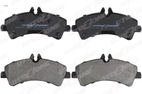 Fren balatası arka mercedes sprınter b906 06 . Vw crafter 30-35-50 cıft teker otozone a0044208120/ 2e0698451b resmi