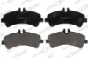 Fren balatası arka mercedes sprınter b906 06 . Vw crafter 30-35-50 cıft teker otozone a0044208120/ 2e0698451b resmi
