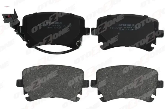 Arka balata vw transporter t5 03 09 a4 04-09 a6 04-11 a8 03-10 fişli otozone 8e0698451c/ 4b3698451/ 4f0698451f resmi