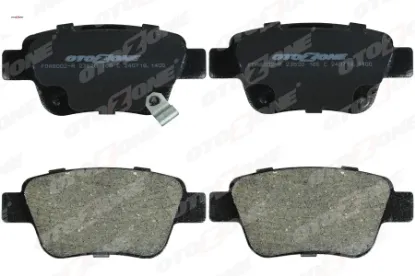 Arka fren balata toyota avensıs 1.6l 3zzfe vvti zzt250 03-08 / 2.0l 1az-fe 1azfse azt250 03-08 otozone 0446605010/ 0446605020/ 0446628110 resmi
