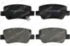 Arka fren balata toyota avensıs 1.6l 1zrfae zrt270 benzinli 09- / 2.0l 1azfse azt270 benzinli 09- otozone 0446605040/ 0446605041/ 04466yzze5 resmi