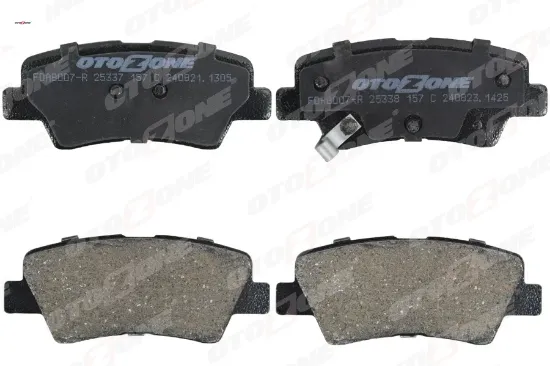 Arka fren balata hyundaı i20 1.2l g4la 15-20 1.4l g4lc 15-18 1.4l d4fc crdi 15-18 / elantra 1.6l otozone 58302c8a30/ 58302f2a30/ 58302d7a70 resmi