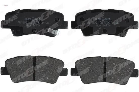 Arka fren balata hyundaı i20 1.2l g4la 15-20 1.4l g4lc 15-18 1.4l d4fc crdi 15-18 / elantra 1.6l d4f otozone 58302c8a30/ 58302f2a30/ 58302d7a70 resmi