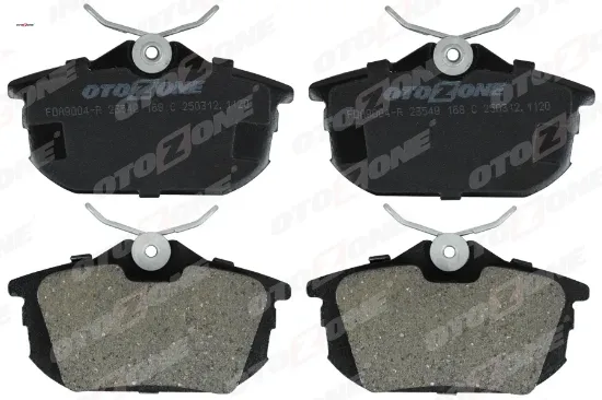 Arka fren balata mıtsubıshı carısma 1.6l 1.8l 4g92 4g93 da1a da2a 95- / space star 1.3l 1.6l dg1a d otozone m850978/ 30638455/ wva21861 resmi