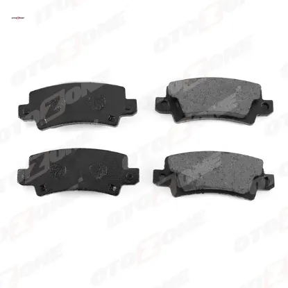 Arka fren balata toyota corolla 1.4l 1.6l 4zz-fe 3zz-fe zze120 zze121 vvti 02-06 / 1.4l 1ndtv nde120 otozone 0446602070/ 0446602020/ 0446602160 resmi