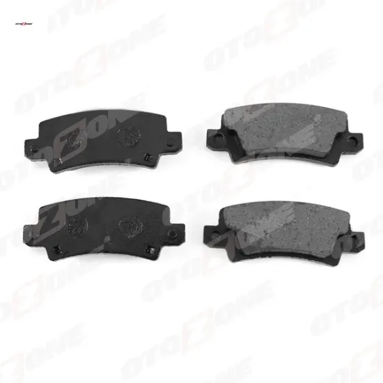 Arka fren balata toyota corolla 1.4l 1.6l 4zz-fe 3zz-fe zze120 zze121 vvti 02-06 / 1.4l 1ndtv nde120 otozone 0446602070/ 0446602020/ 0446602160 resmi