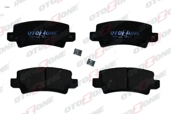 Arka fren balata toyota corolla 1.4l 1.6l 4zz-fe 3zz-fe zze120 zze121 vvti 02-06 / 1.4l 1ndtv nde120 otozone 0446602070/ 0446602020/ 0446602160 resmi