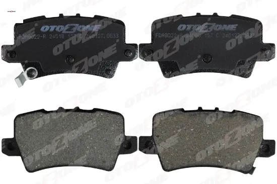 Arka fren balata honda cıvıc 1.8l r18a vtec fk2 hatchback 06- / 1.4l l13z1 fk1 sport 09- otozone 43022smge01/ 43022smge00/ 43022smge02 resmi