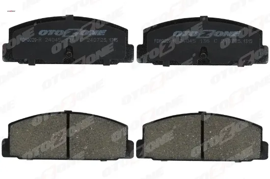 Arka fren balata mazda 323 lantıs 1.8l bp dohc bj 99-01 / 626 fs gf 98-01 / mazda 6 2.0l lf-de gg gh otozone geyc2643z/ geyc2648za/ gjya2648z resmi