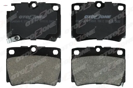 Mıtsubıshı paero ıı arka balata metal indikatörlü otozone 4605a783 resmi