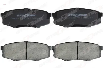 Arka fren balata toyota landcruıser 4.5l 1vd-ftv vdj200 dizel d4-d 08- 4.6l 2uz-fe uzj200 v8 08- otozone 0446660120/ 0446602340/ 044660c010 resmi