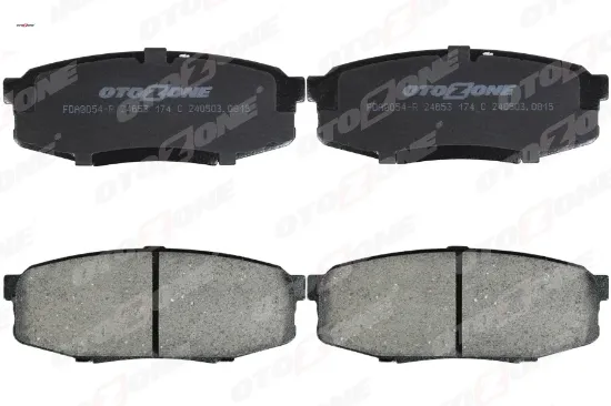 Arka fren balata toyota landcruıser 4.5l 1vd-ftv vdj200 dizel d4-d 08- 4.6l 2uz-fe uzj200 v8 08- otozone 0446660120/ 0446602340/ 044660c010 resmi