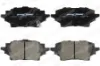 Arka fren balata toyota corolla 1.2l 8nrfts nre210 19- / 1.6l 1zr-fae zre210 19- / 1.8l 2zr-fxe hybr otozone 0446602400/ 0446602401/ 04466f4010 resmi