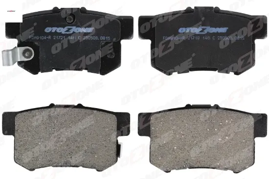 Arka fren balata honda cıvıc 1.6l d16 vtec vtı 01-05 / 1.4l 1.6l 96-01 / 1.6l r16a2 vtec sedan 06- / otozone 43022s5aj00/ 43022s6de50/ 43022s2a000 resmi