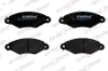 Ön fren balatası renault kangoo 97 clıo symbol ı 98 cıtro n xsara 97 02 peugeot 306 96 01 otozone 7701208142/ 7701205513/ 4252.05 resmi