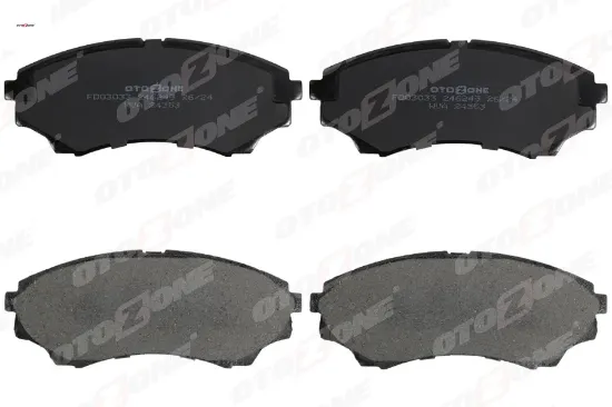 On fren balatası mazda 4 4 b 2500 ranger 02 06 2.5td / 3.0td 06 12 otozone umy13328za/ 3m352001aa/ wva24353 resmi